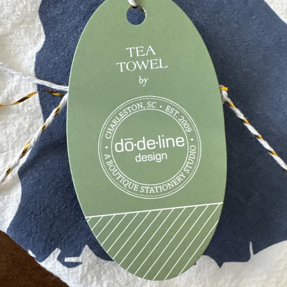 Dodeline Cotton Flower‎ Sack Tea Towel 